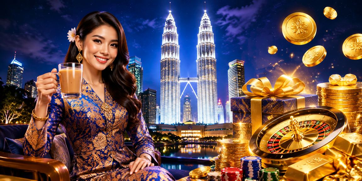 Suasana pertaruhan sukan bertema batik di Kuala Lumpur menggambarkan pengguna dewasa yang bertanggungjawab