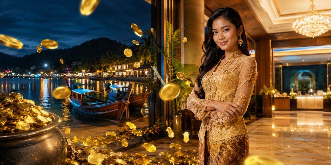Suasana kasino hiburan di Langkawi dengan pakaian kebaya dan permainan poker